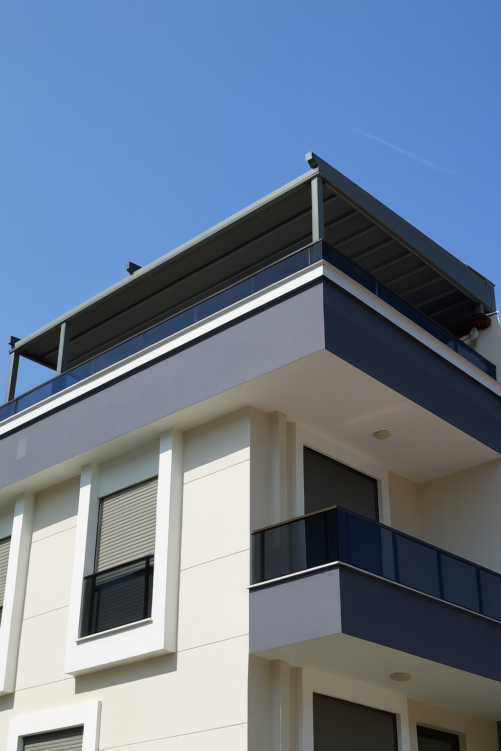 Standart Blockout Pergola görseli 1